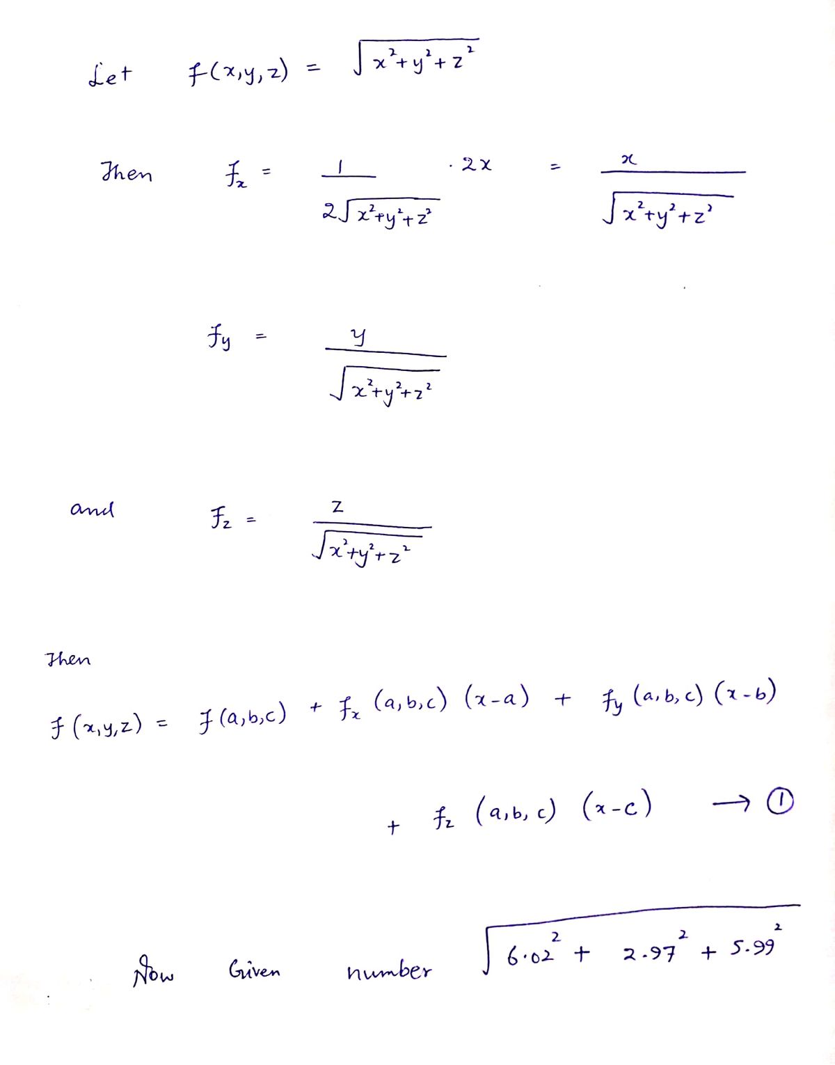 Advanced Math homework question answer, step 1, image 1